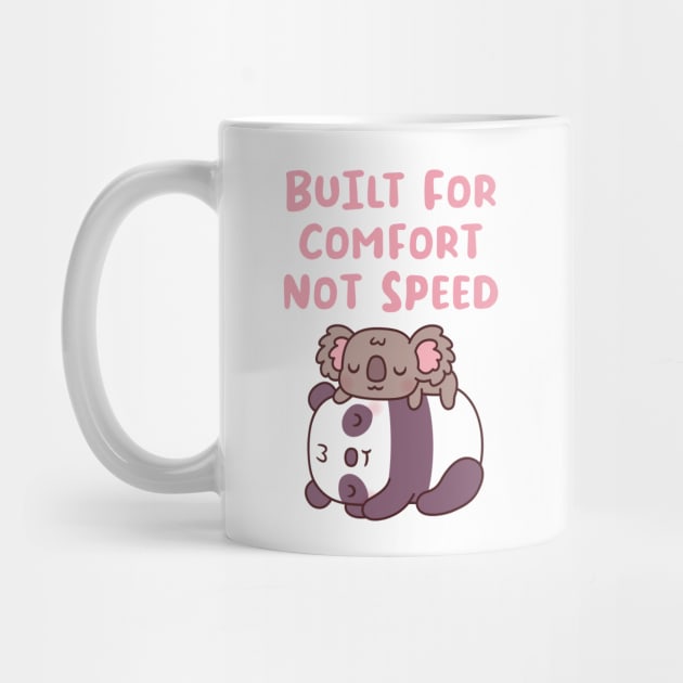 Cute Panda And Koala Built For Comfort Not Speed by rustydoodle